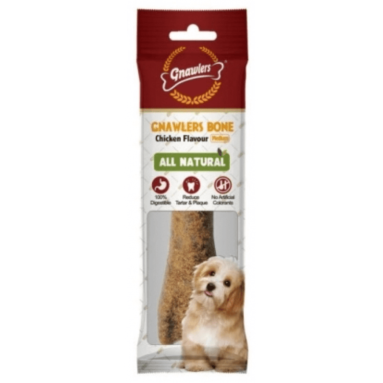 Gnawlers Chicken Bone Medium (5 inch)