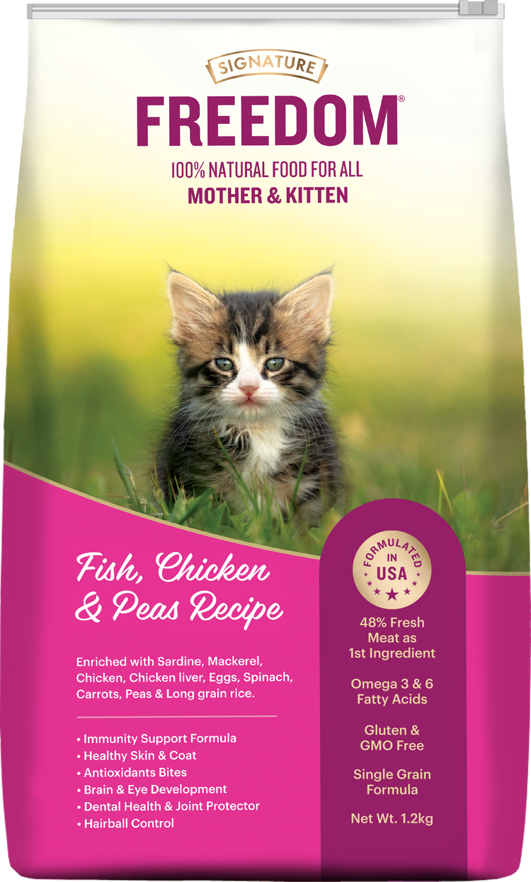 Signature Freedom Starter Mother & Kitten