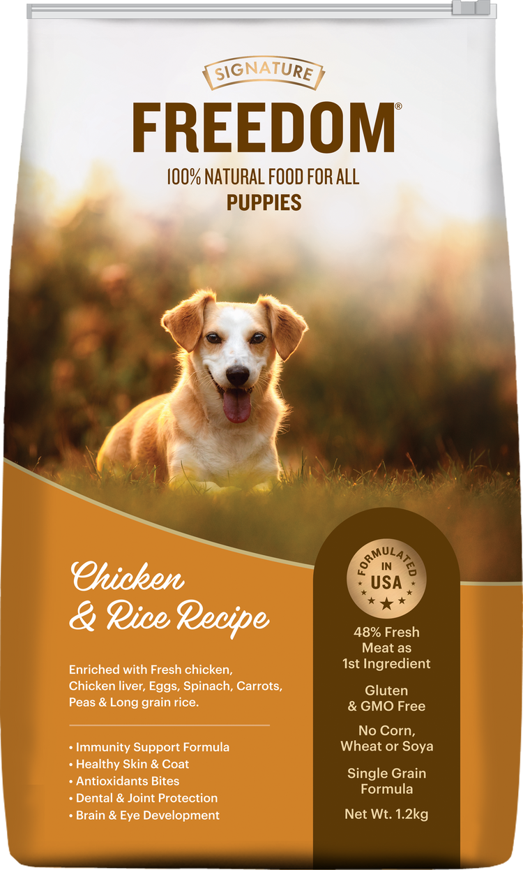 Signature Freedom Puppies All Breed Chicken & Rice