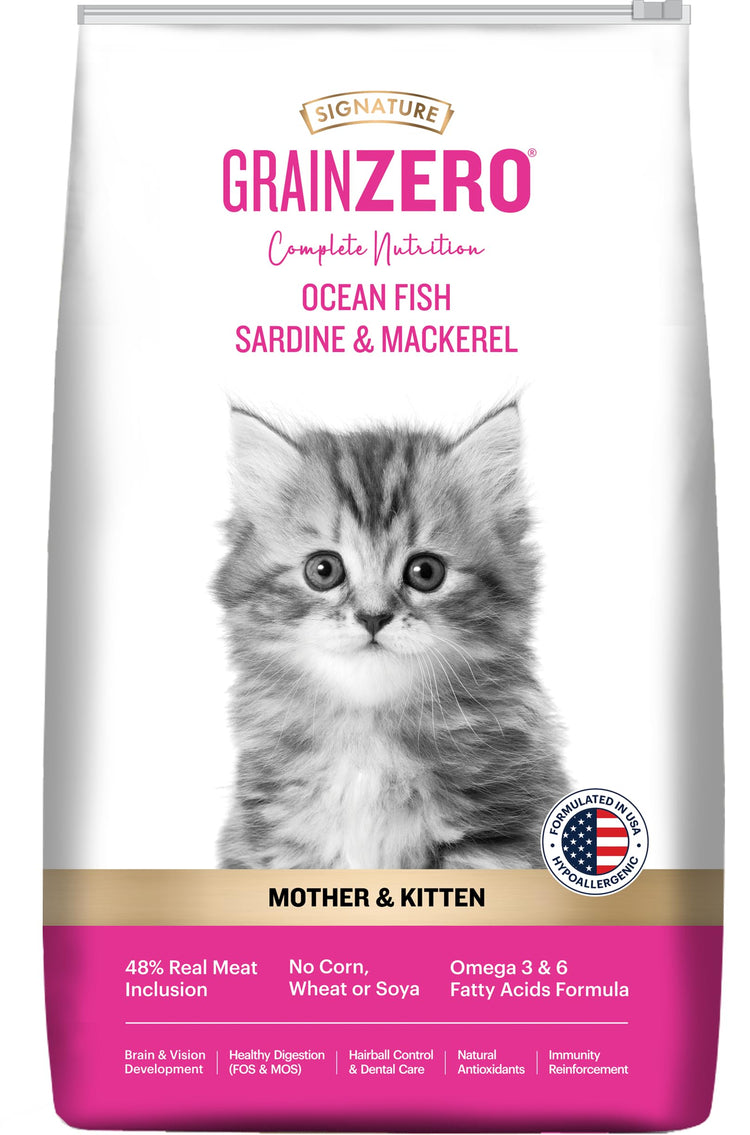 Signature Grain zero mother kitten food