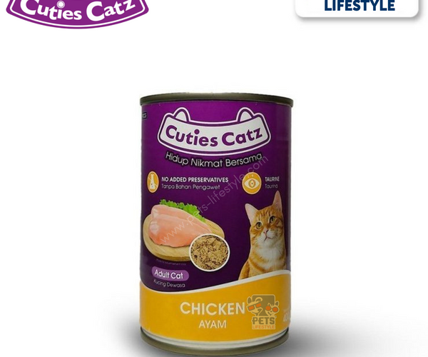 Cuties Catz Wet Cat Food - Chicken