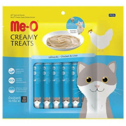 Me-O Creamy Treat - Chicken & Liver Flavor
