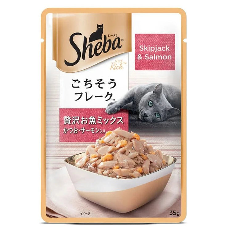 Sheba Skipjack & Salmon