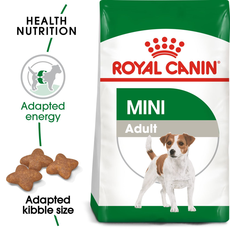 Royal Canin Mini Adult Dog Food pack