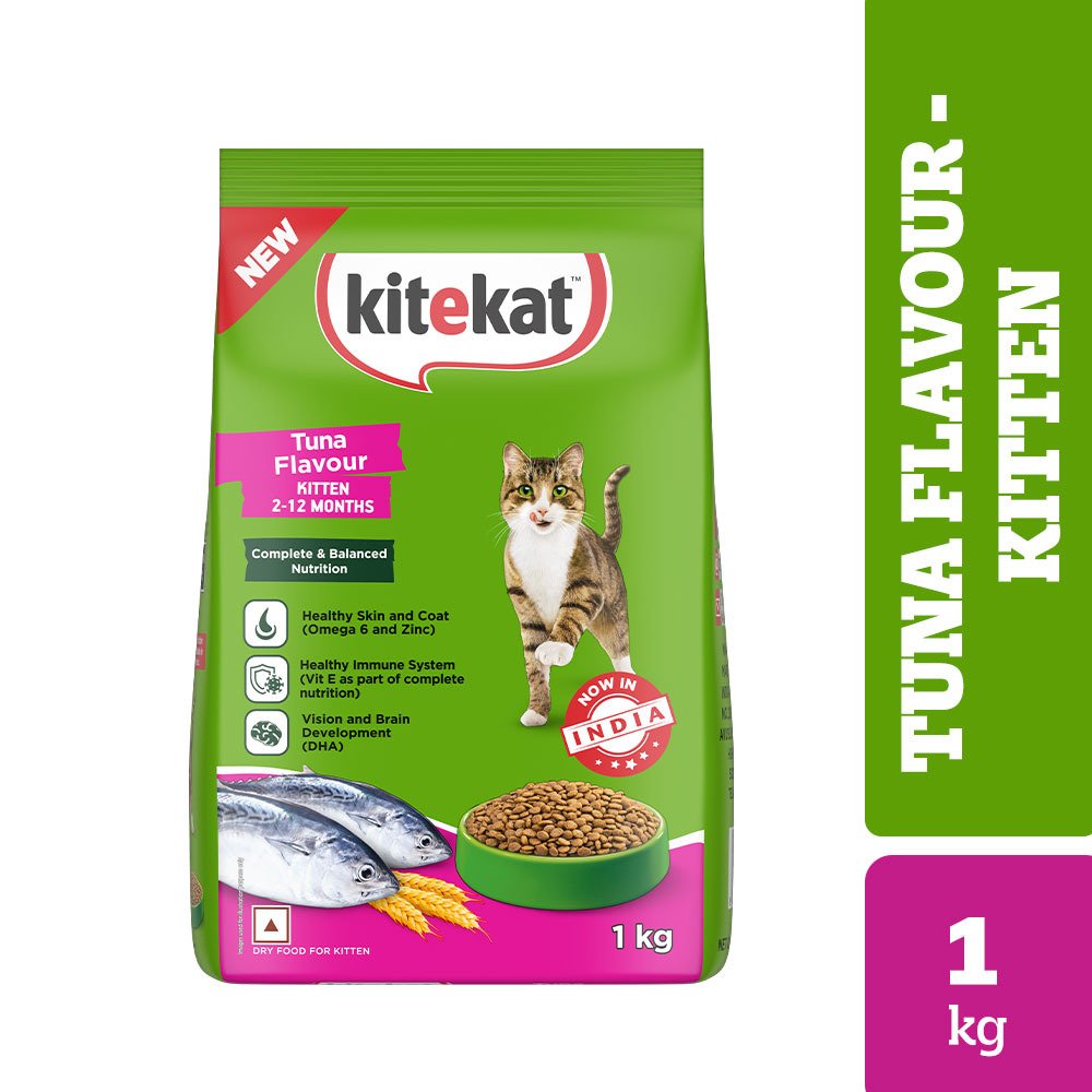 Kitekat Kitten Tuna Dry Cat Food