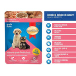 SmartHeart Chicken Chunk with Carrot & Egg pack