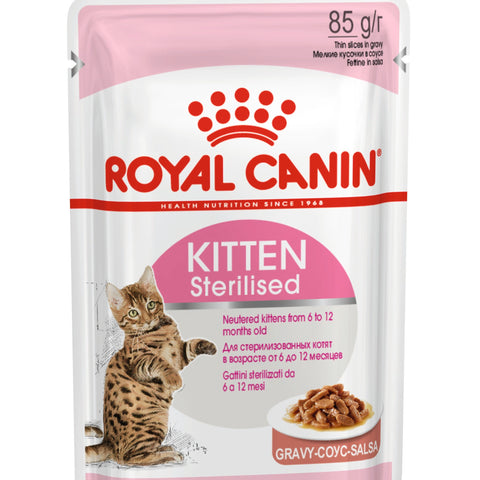 Royal Canin Kitten Sterilised Wet Food