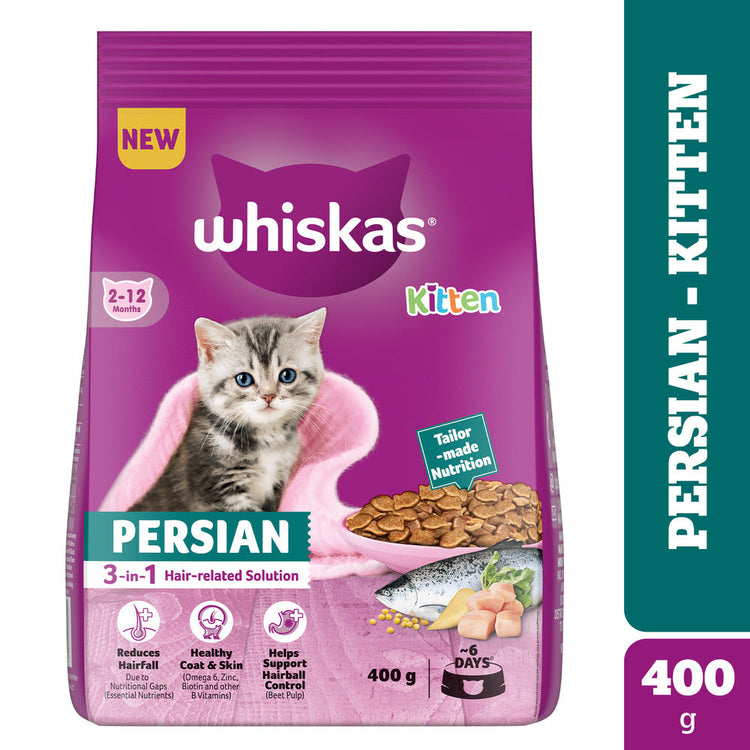 Whiskas Kitten Persian Dry Cat Food