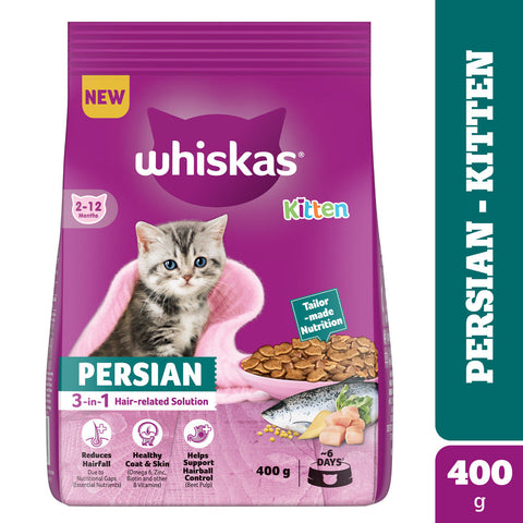 Whiskas Kitten Persian Dry Cat Food