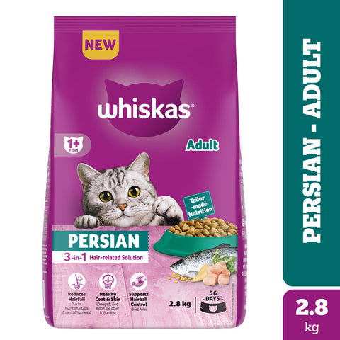 Whiskas Adult Persian Dry Cat Food
