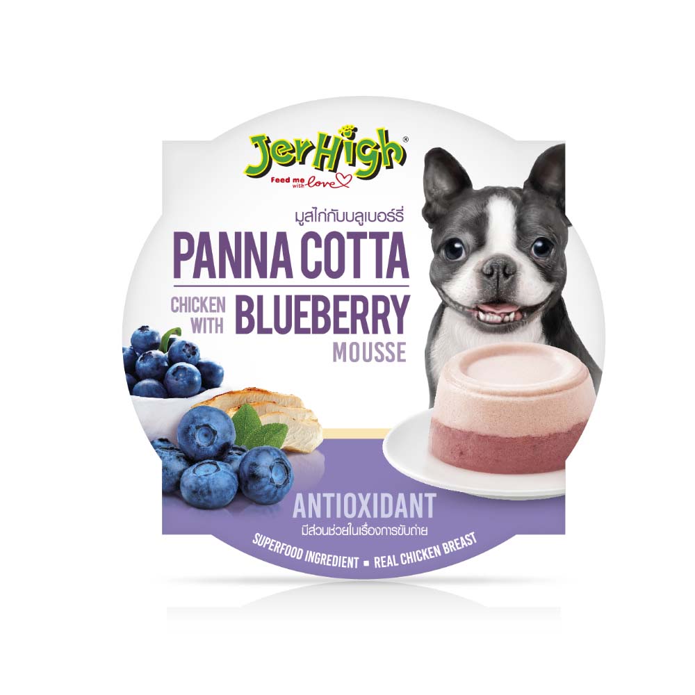 JerHigh Panna Cotta - Blueberry