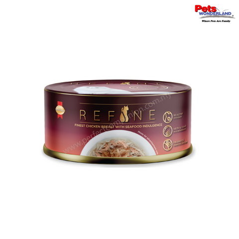 Refine Wet Cat Food (Adult) - Chicken Breast with Seafood Indulgence