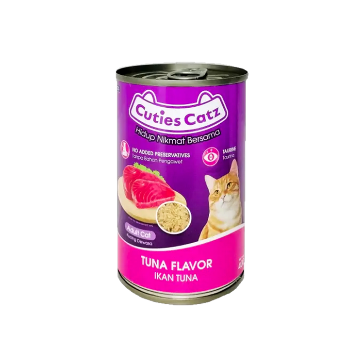 Cuties Catz Wet Cat Food - Tuna Flavor