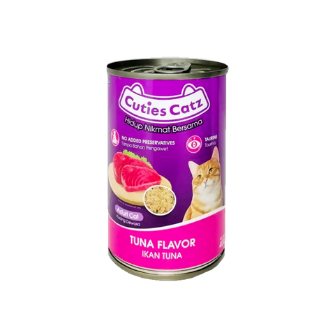 Cuties Catz Wet Cat Food - Tuna Flavor