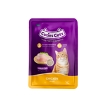 Cuties Catz Wet Cat Food Pouch - Chicken