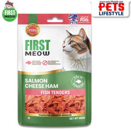 First Meow Salmon Cheese Ham