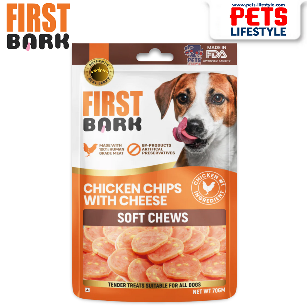 First Bark Chicken Chips with Cheese