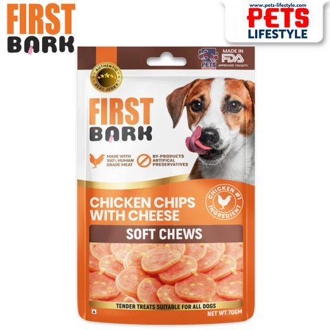 First Bark Chicken Chips with Cheese