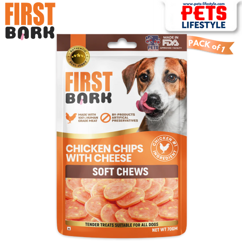 First Bark Chicken Chips with Cheese