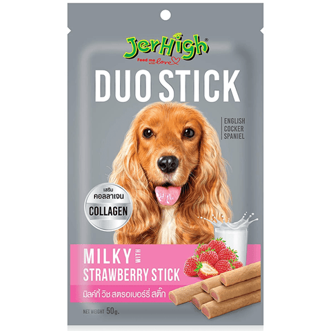 JerHigh Duo Stick - Milky Strawberry