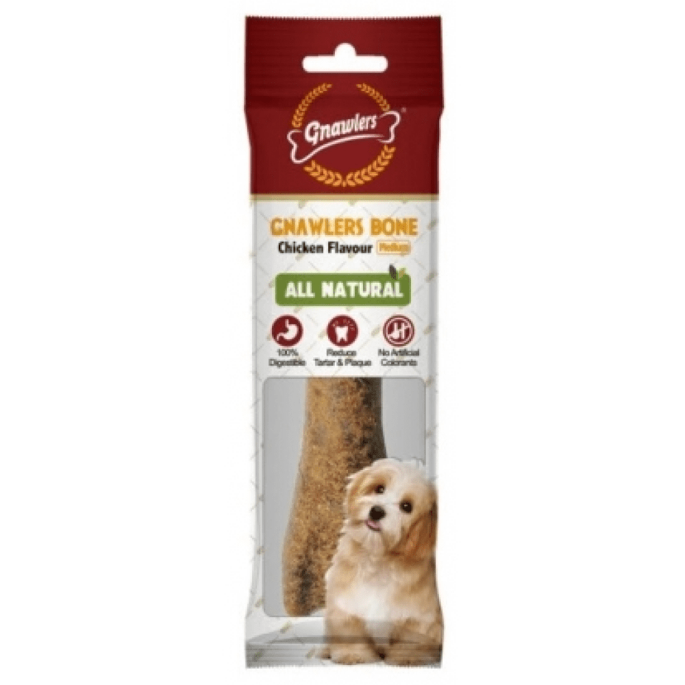 Gnawlers Chicken Bone Medium (5 inch)