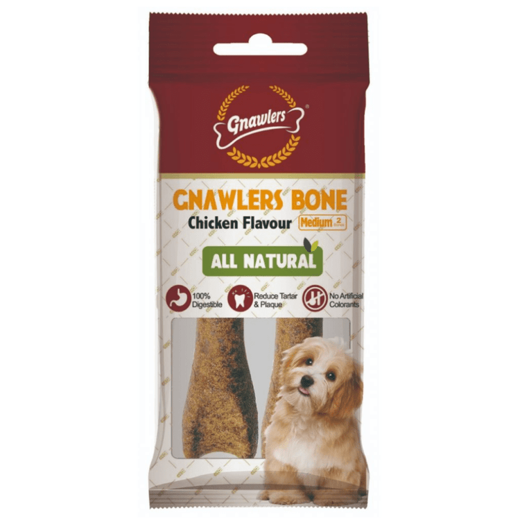 Gnawlers Chicken Bone Small (4.5 inch)