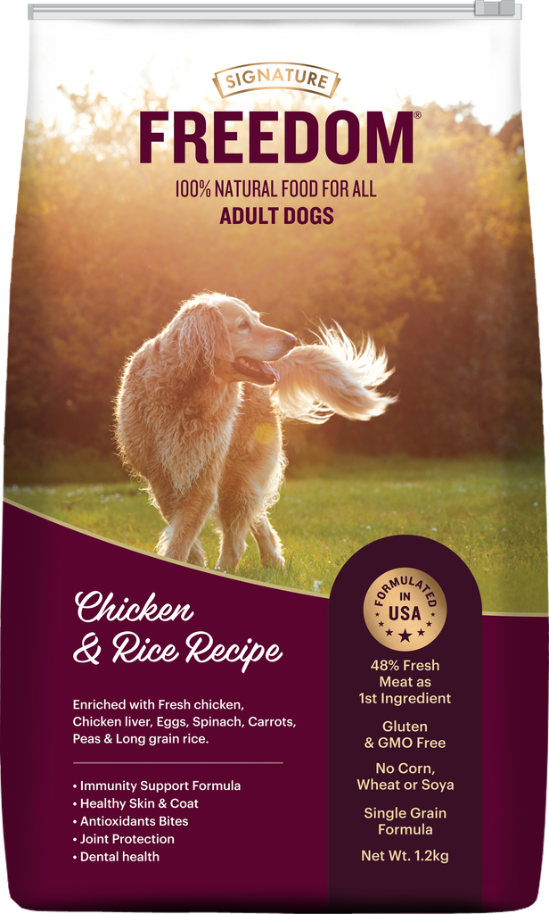 Signature Freedom Adult All Breed Chicken & Rice
