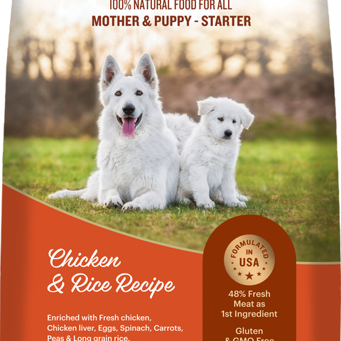 Signature Freedom Starter Mother & Puppy Chicken & Rice
