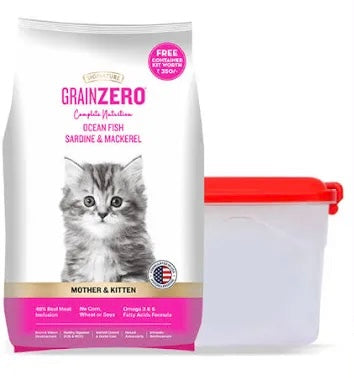 Grain zero mother&kitten starter