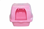 Anti-Tracking Cat Litter Tray with Detachable Shield & Scoop