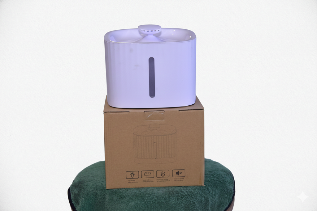 Automatic Pet Water Fountain with Faucet Spout – Quiet Filtered Dispenser for Cats