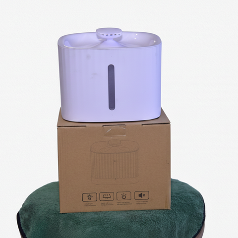 Automatic Pet Water Fountain with Faucet Spout – Quiet Filtered Dispenser for Cats