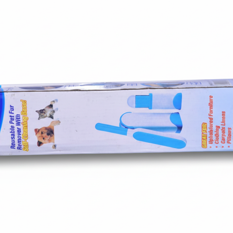 Self-Cleaning Slicker Brush for Pets – One-Click Hair Removal Grooming Tool
