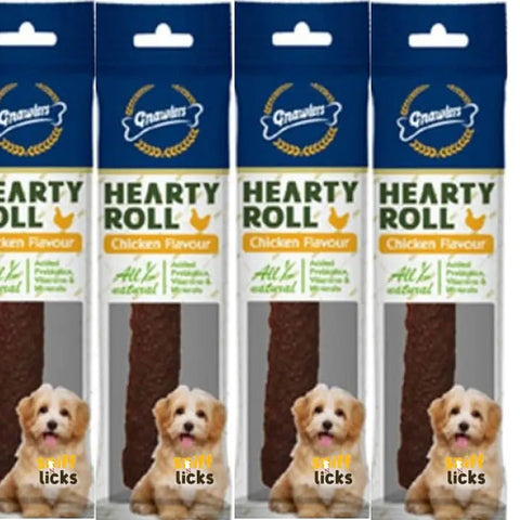 Gnawlers Hearty Roll Chicken Flavour