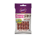 Gnawlers Puppy Snack Twist Stick Lamb Flavour