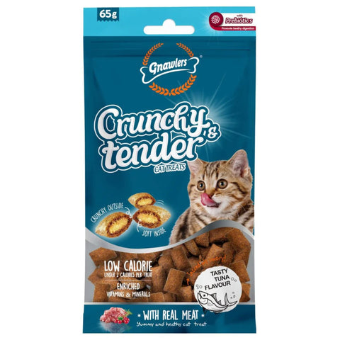 Gnawlers Crunchy Trends Cat Treat Tuna