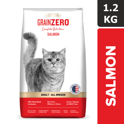 Grain zero salmon Adult- All bree