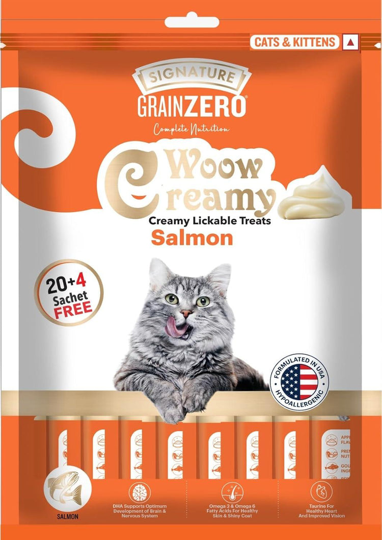 Grain zero creamy treat- salmon