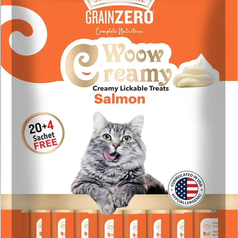 Grain zero creamy treat- salmon
