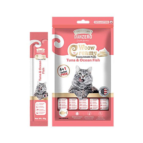 Grain zero creamy treat -Tuna & ocean fish