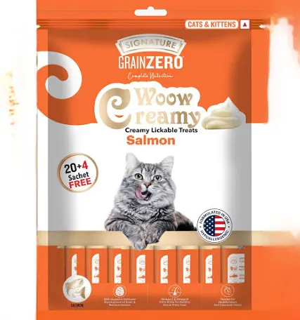 Grain zero creamy treat- salmon