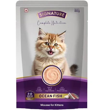 Grain zero kitten mousse-ocean fish
