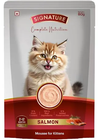 Grain zero kitten mousse- salmon