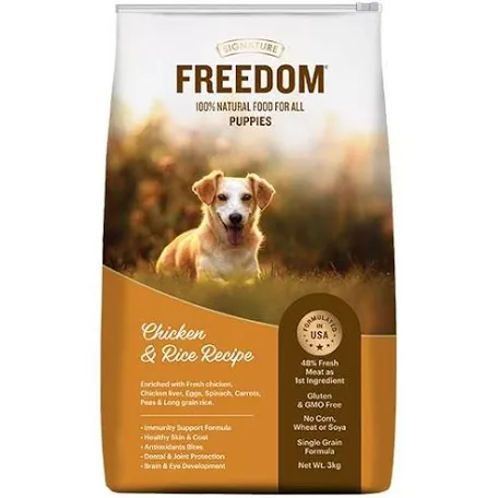 Freedom starter puppies- chicken & rice