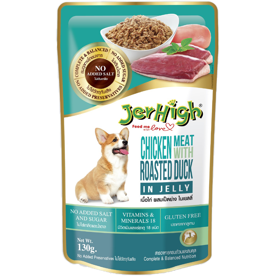 JerHigh Wet Food (Jelly) - Roasted Duck