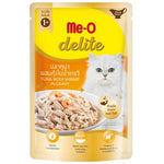 Me-O Delite Wet Cat Food (Adult) - Tuna with Shrimp in Gravy