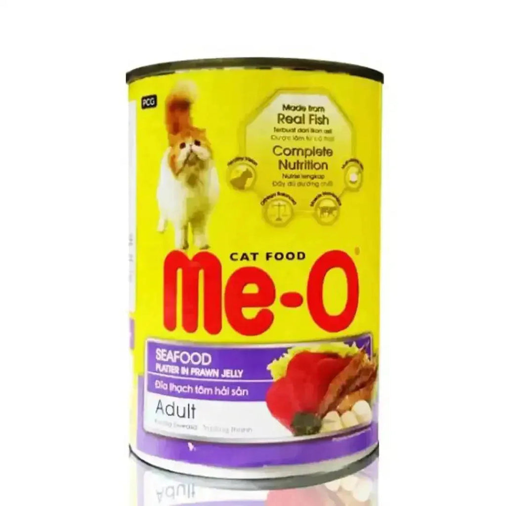 Me-O Tin Wet Cat Food (Adult) - Seafood