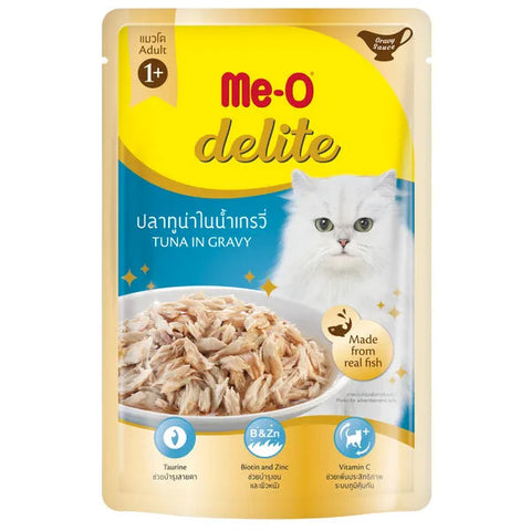 Me-O Delite Wet Cat Food (Adult) - Tuna in Gravy