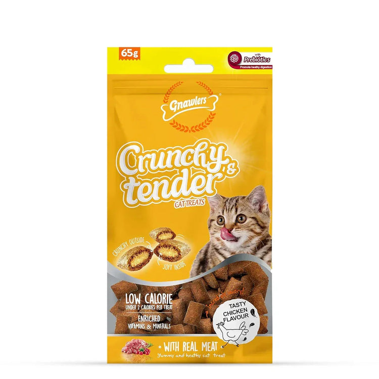 Gnawlers Crunchy Trends Cat Treat Chicken