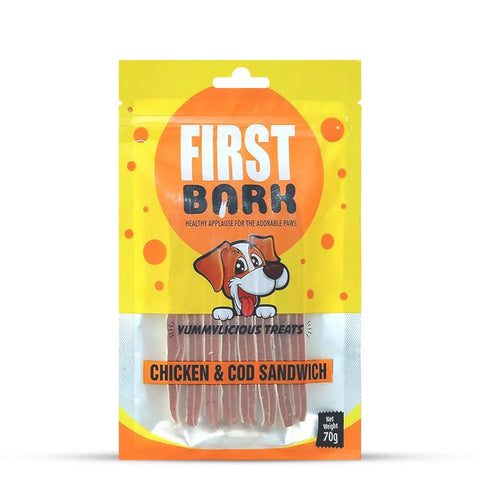 First Bark Chicken & Cod Sandwich